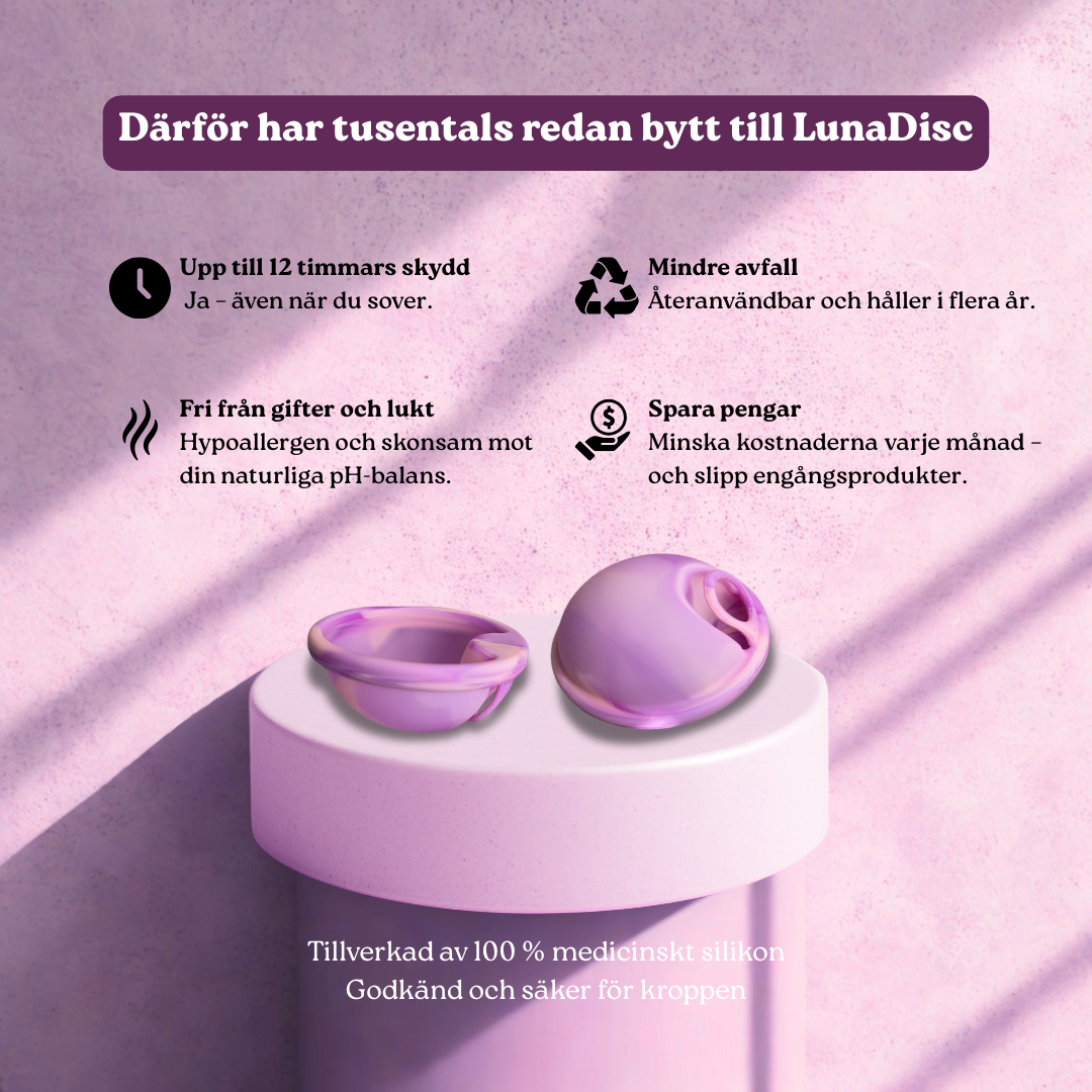 LunaDisc – Det lilla mensskyddet som förändrar allt